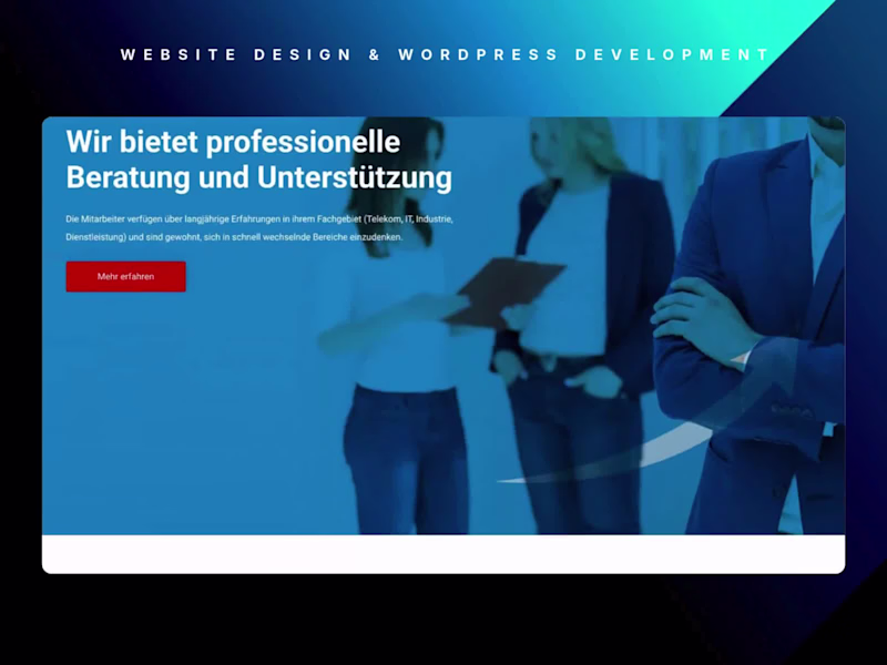 Cover image for Healthcare Management — Website Redesign & WordPress Build