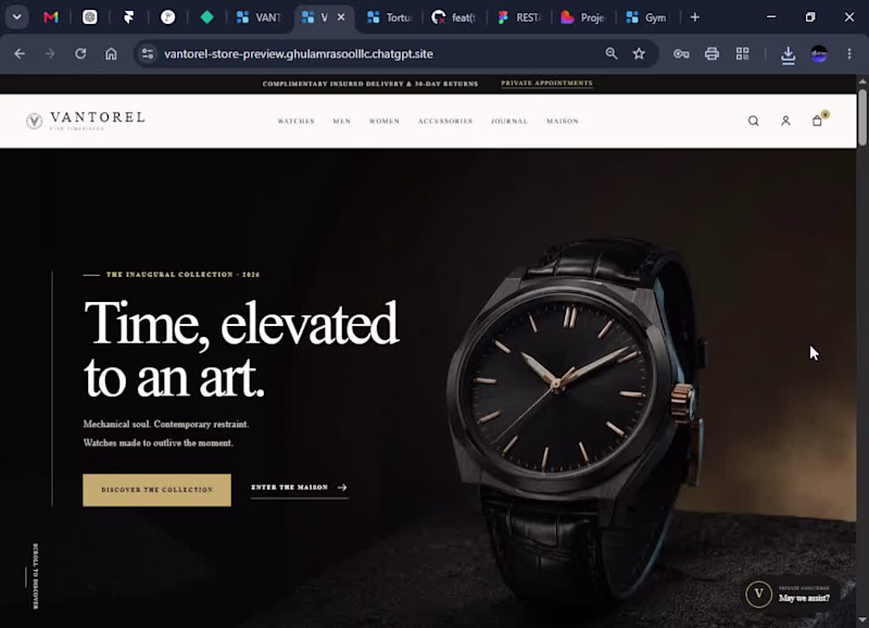 Cover image for An elegant, editorial-style e-commerce website