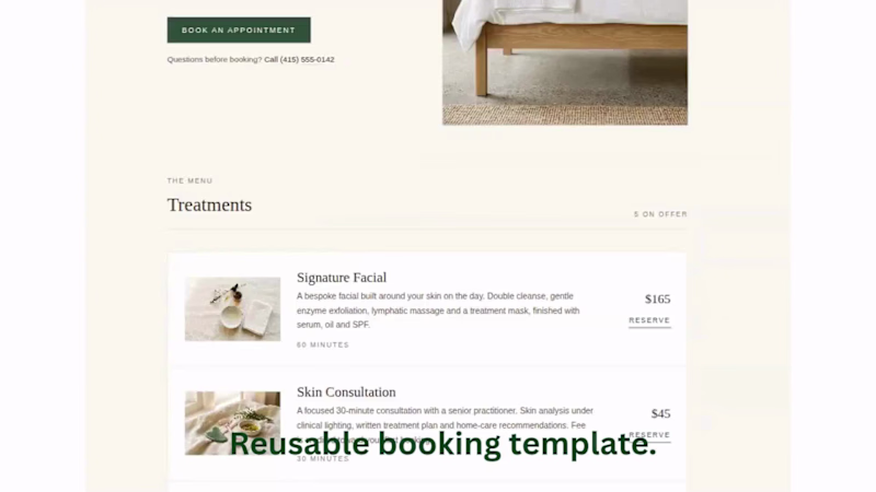 Cover image for I built a reusable booking