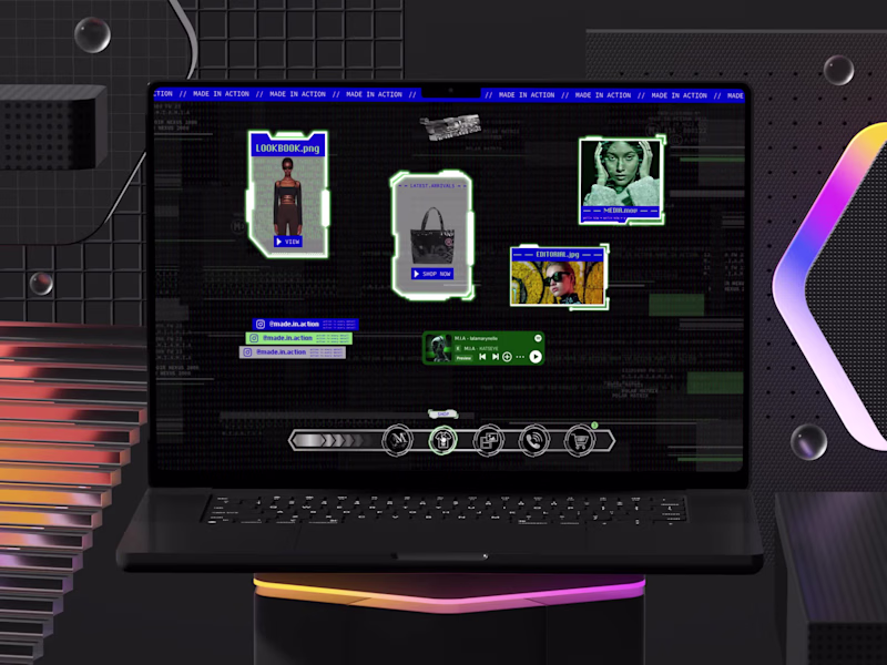 Cover image for Made In Action
