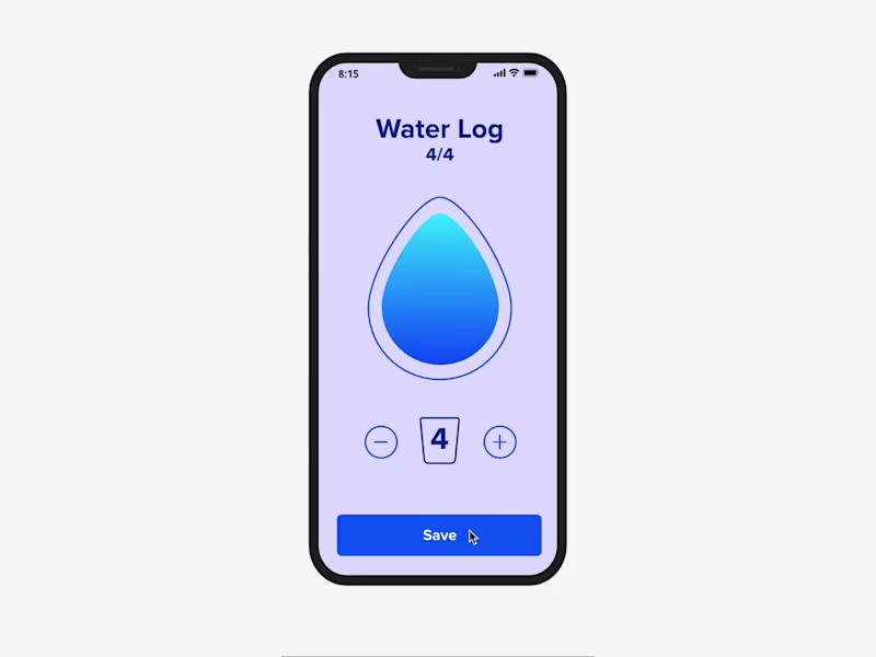 Cover image for Water Log - Sidekick Health