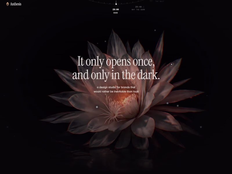 Cover image for Anthesis is now available. 🌙