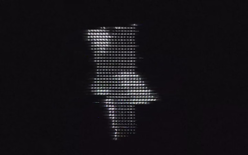 Cover image for webgl 3D shader with dithering + ascii + glitch post process...