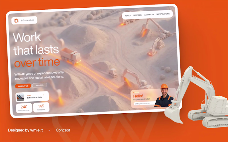 Cover image for AI came in clutch for this design exploration 👷‍♂️🧡
