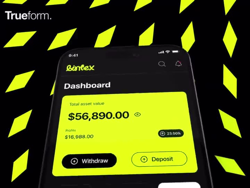 Cover image for Bintex Crypto App