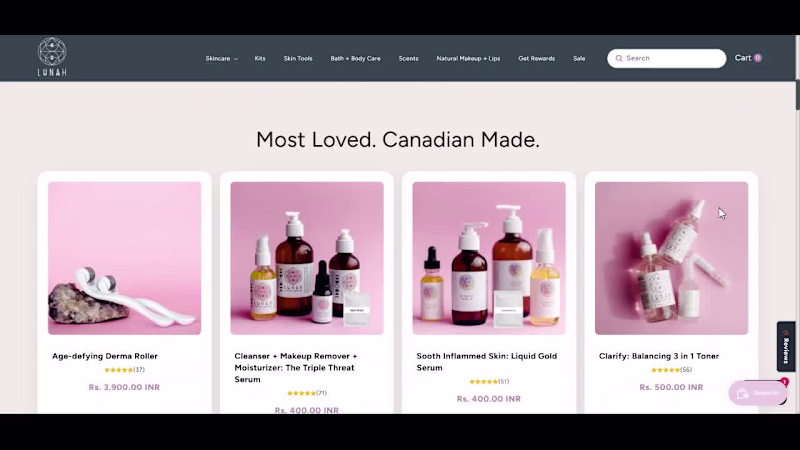Cover image for Shopify Ecommerce Development – Lunah