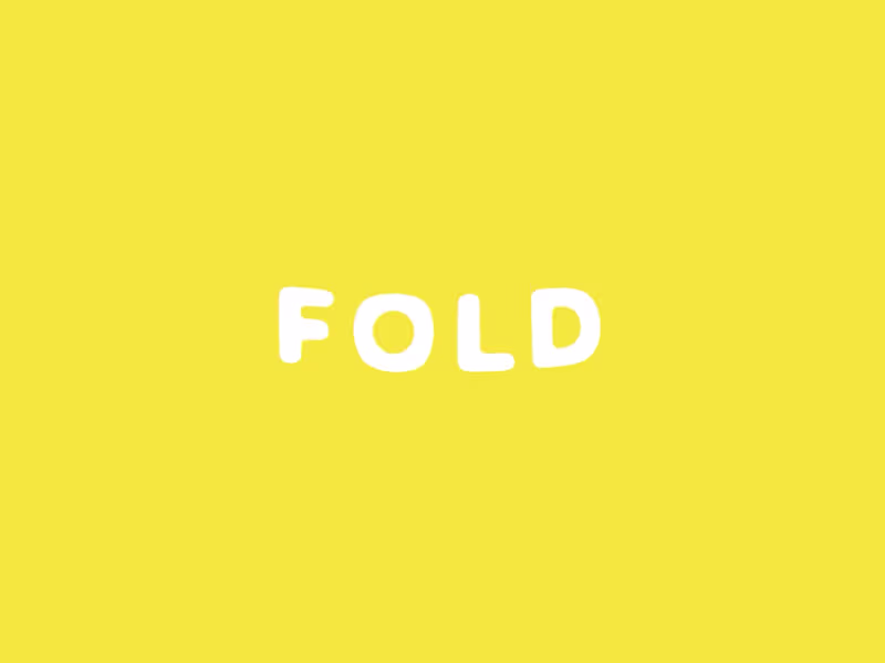 Cover image for Fold brand motion design