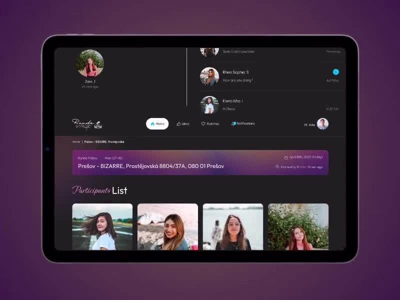 Cover image for Randevmeste - Speed Dating Events for Modern Singles