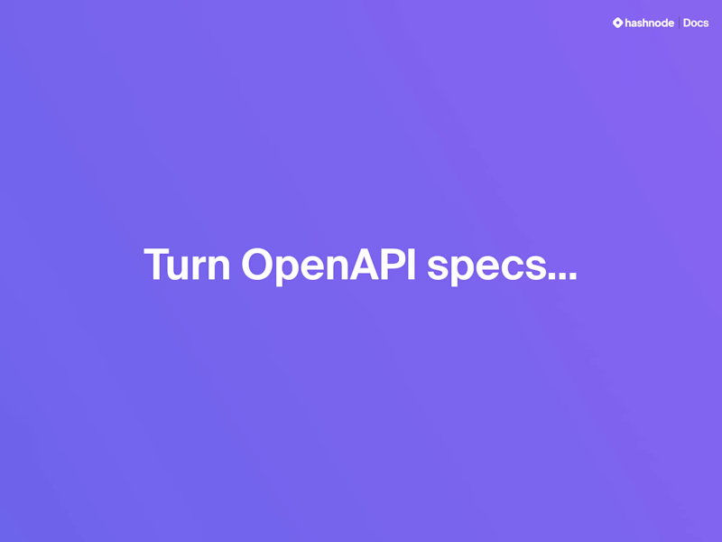 Cover image for Trailers and Explainer Videos for Hashnode Docs