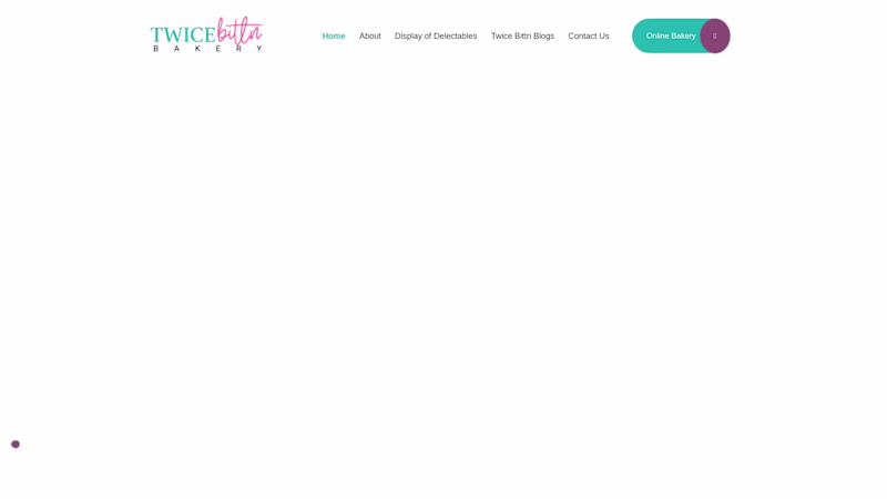 Cover image for Twice Bittn Bakery – E-Commerce Bakery Website