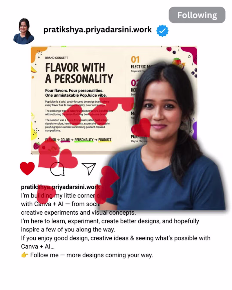 Cover image for Canva. AI. Ideas. Repeat. 🔁
I’m