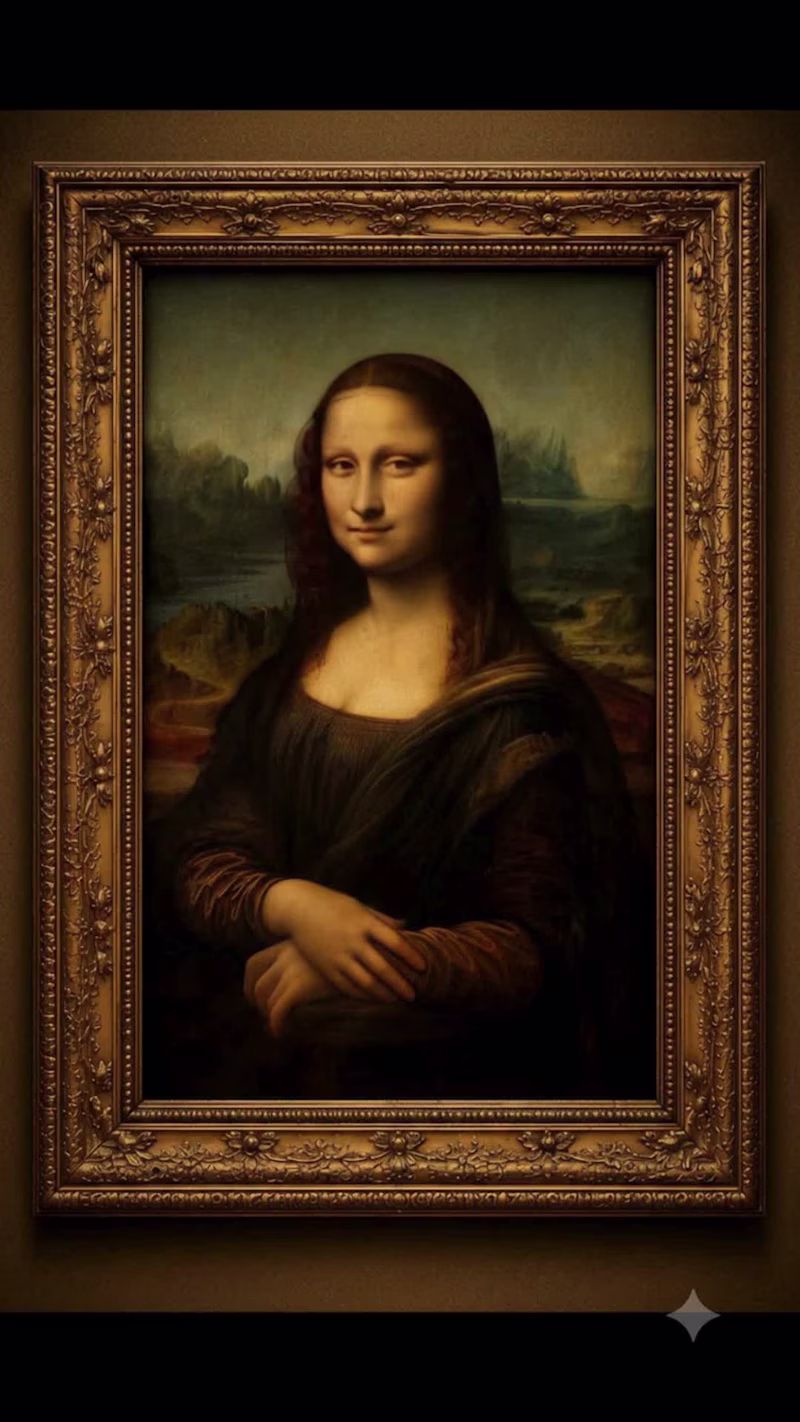 Cover image for You remember the Mona Lisa.
But