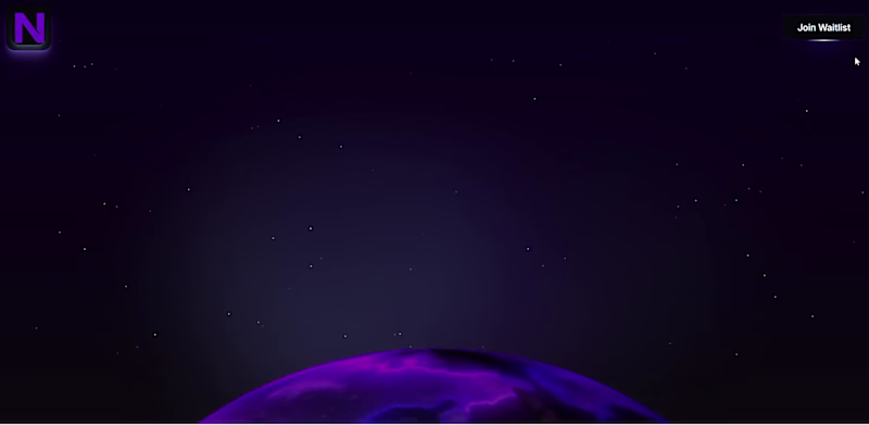 Cover image for Novaa – Futuristic AI Website with 3D Interactions