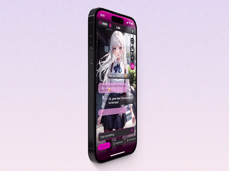 Cover image for Viky AI Chat Games — iOS App Design
