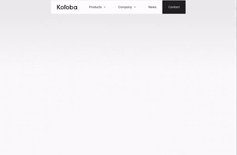 Cover image for Framer Website for Kotoba