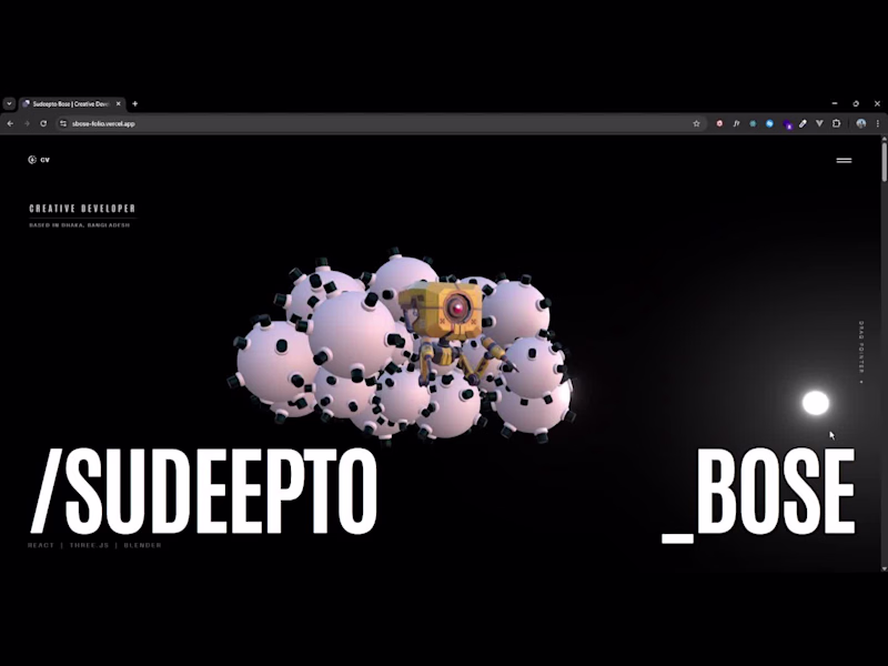 Cover image for Personal Portfolio Website — With