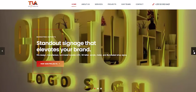 Cover image for Designed and developed a clean,