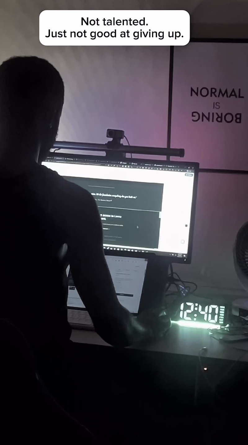 Cover image for Maybe not the most talented