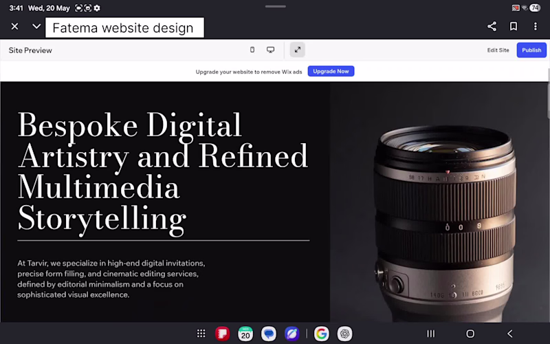 Cover image for Professional Wix Website Design Showcase
I