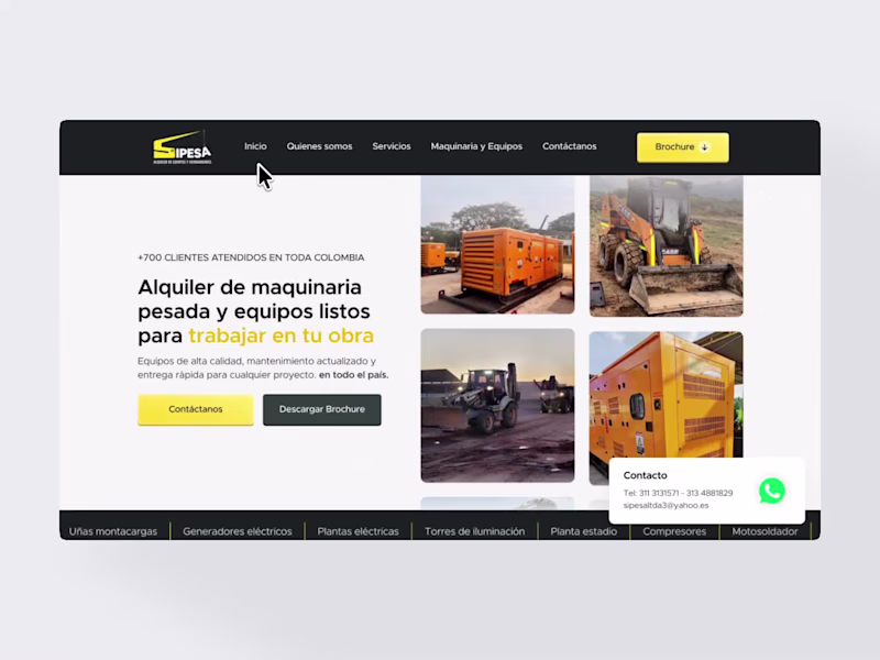 Cover image for Designed and developed Sipesa's Website