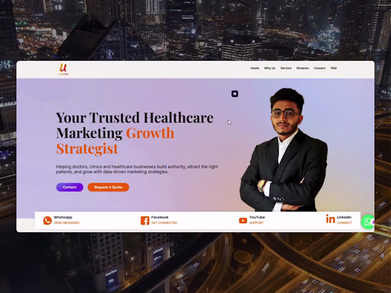 Cover image for WordPress Website Development for Upexon