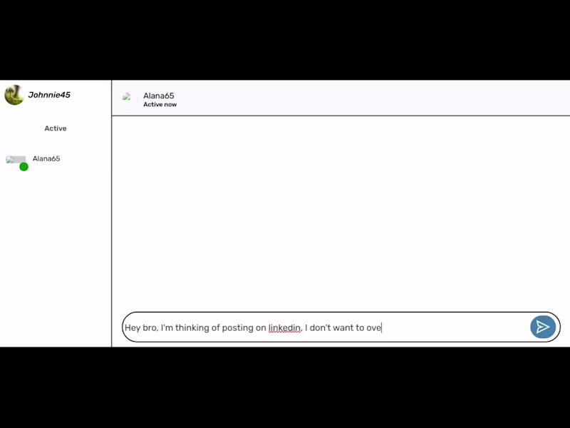 Cover image for Chat freely with strangers no