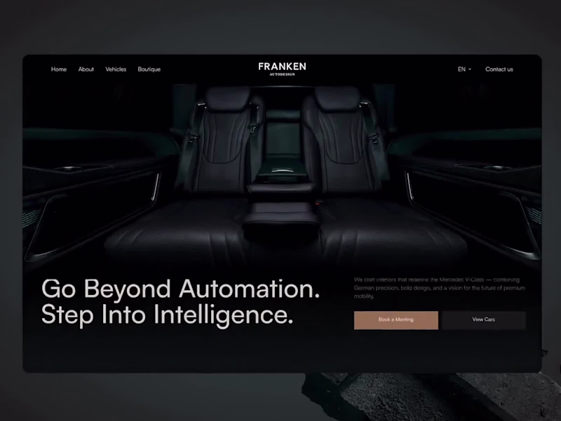 Cover image for Website design for Franken Autodesign 