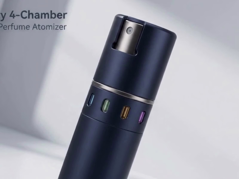 Cover image for Rotary 4-Chamber Travel Perfume Atomizer Design