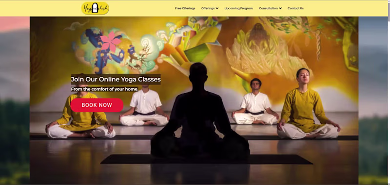 Cover image for Yoga With Ashish — Brand & Website Launch