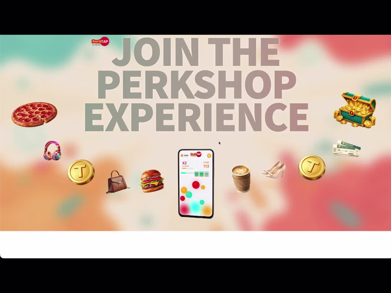 Cover image for PerkTap is a mobile app