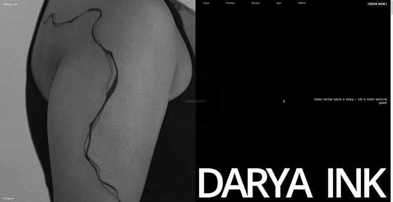 Cover image for Darya Ink - Tattoo Artist