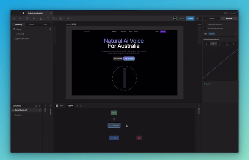 Cover image for Voxworks Website Animation