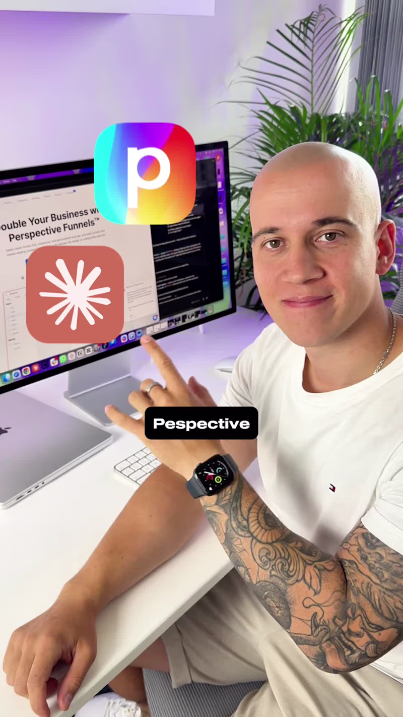Cover image for Claude with Perspective designs landing