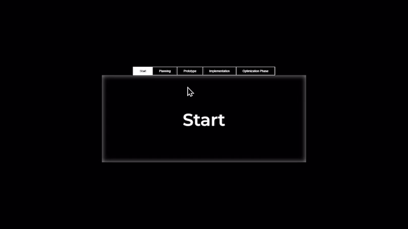 Cover image for A fully responsive tab animation. You can add as many links ...