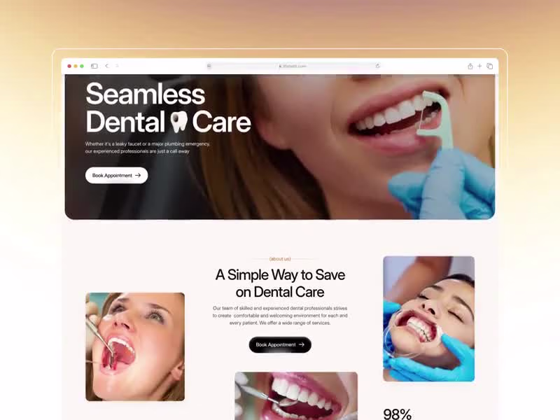 Cover image for A great dental experience starts