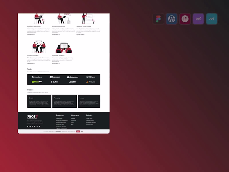 Cover image for Prozy Digital Website Design & Development