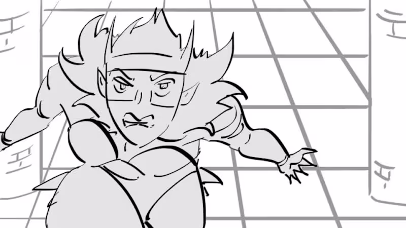 Cover image for Ending fight scene for my client project , witch vs fighter