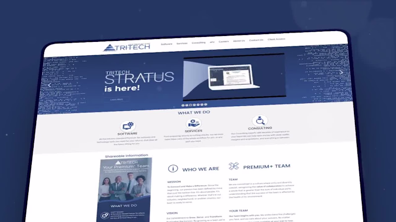 Cover image for Software and Services Company Website