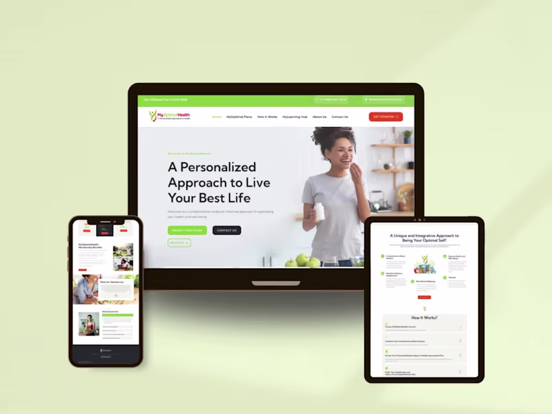 Cover image for Personalized Wellness, Elevated Online