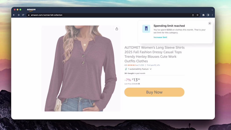 Cover image for Imagine if AI browsers did this. Help you manage your spendi...