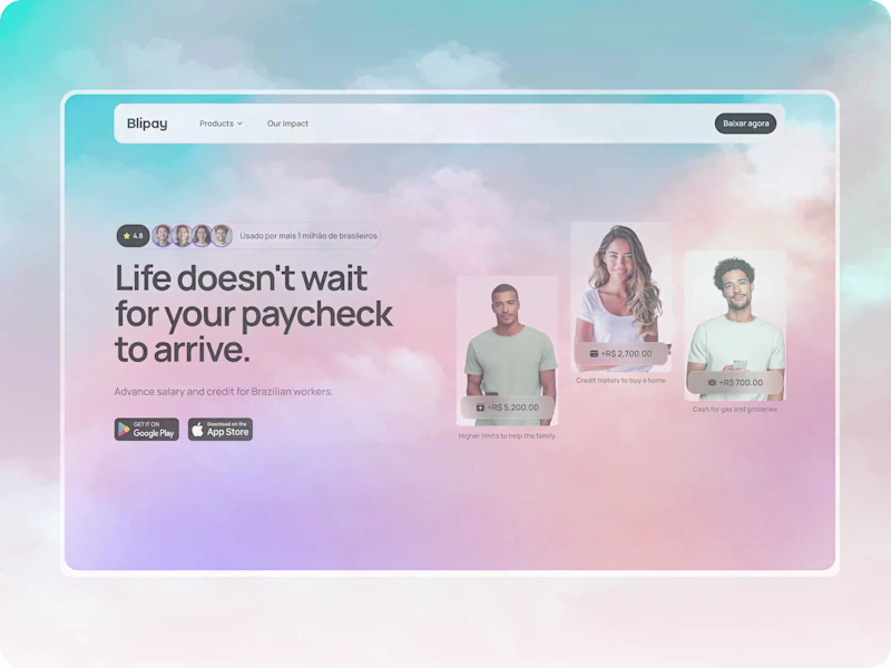 Cover image for Designed a modern Fintech Landing