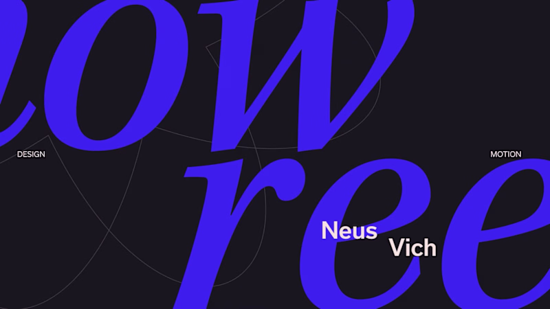 Cover image for Motion Design Showreel - Neus Vich