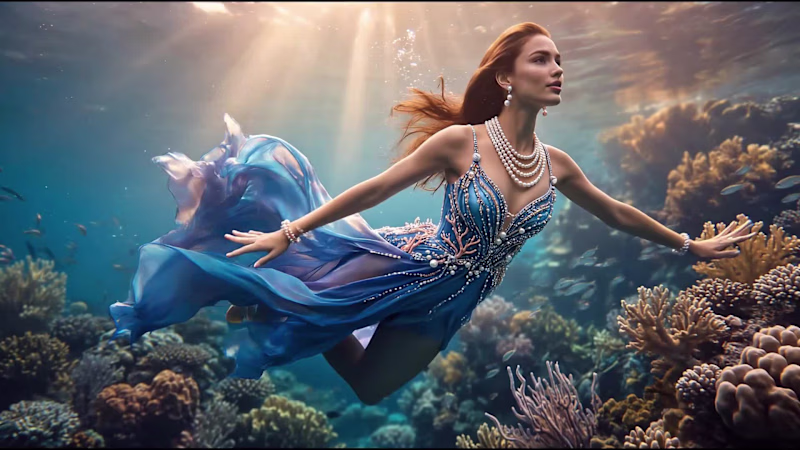 Cover image for AI-Powered Luxury Fashion Ad for Aquora Luxe