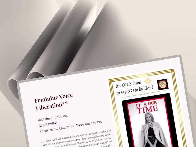 Cover image for Kajabi Sales Funnel & Community for "Feminine Voice Liberation"