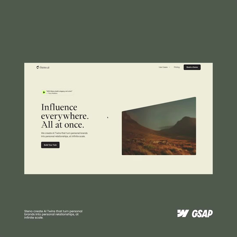 Cover image for Shipped Steno.ai
 (http://Steno.ai)AI Twins that