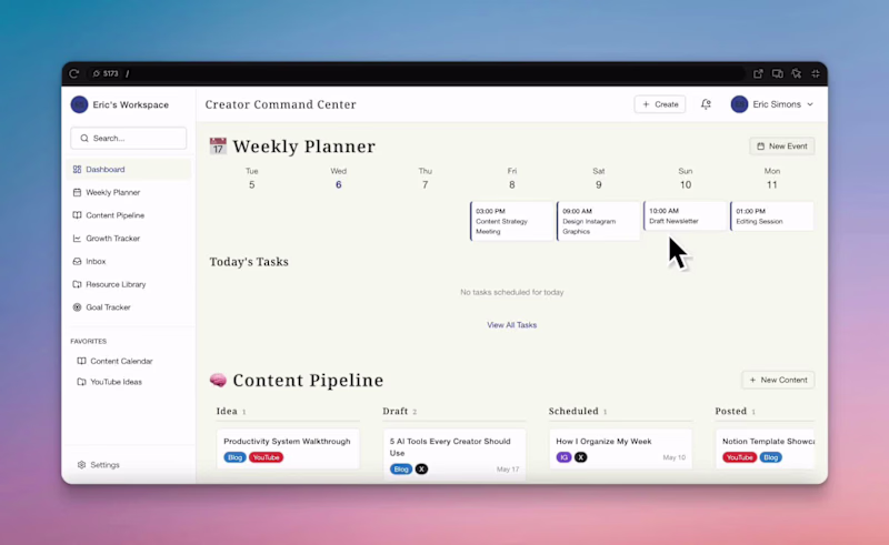 Cover image for Creator Management Hub 