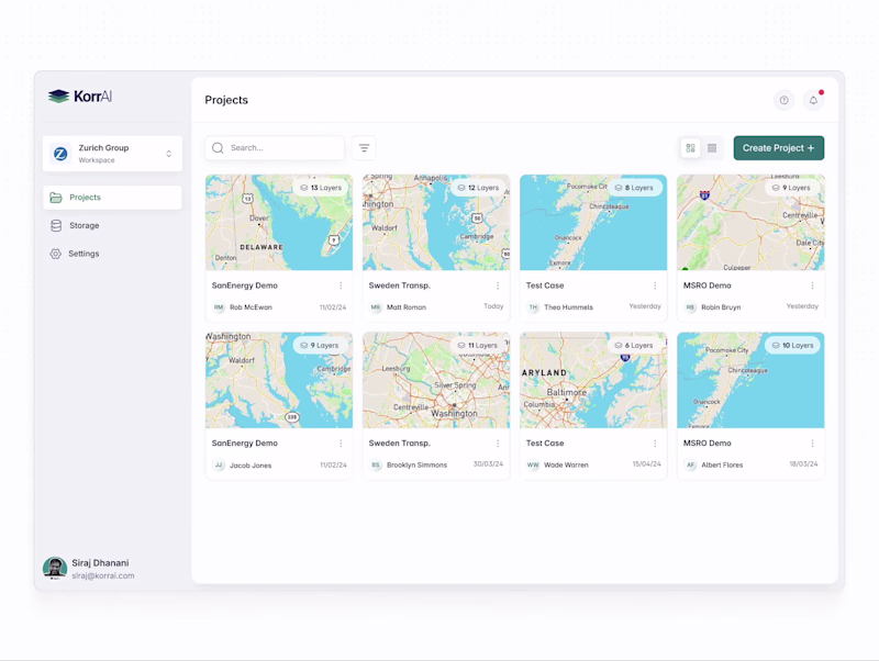 Cover image for KorrAI (YC W22) Webapp design