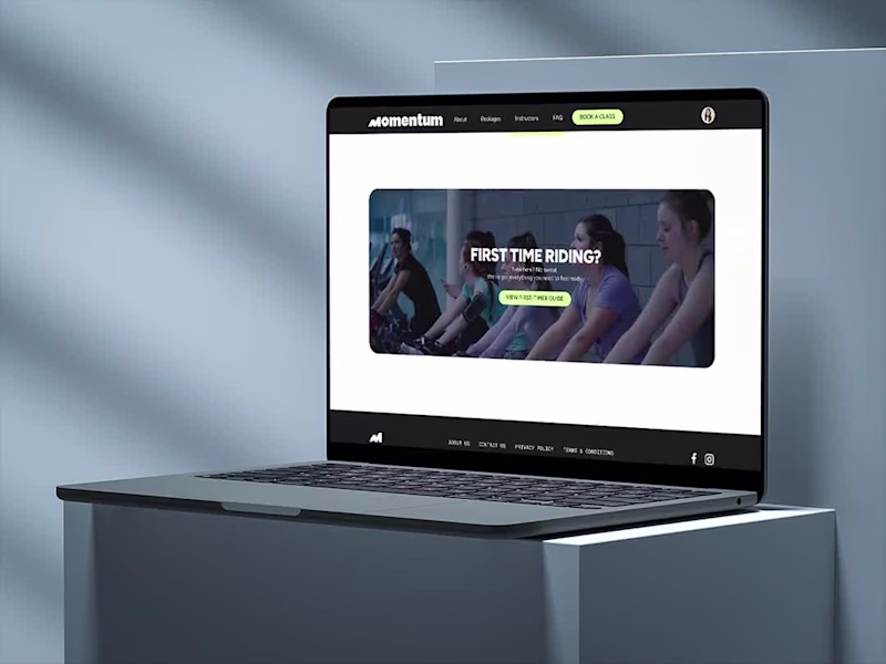 Cover image for Momentum Brand Identity & Website