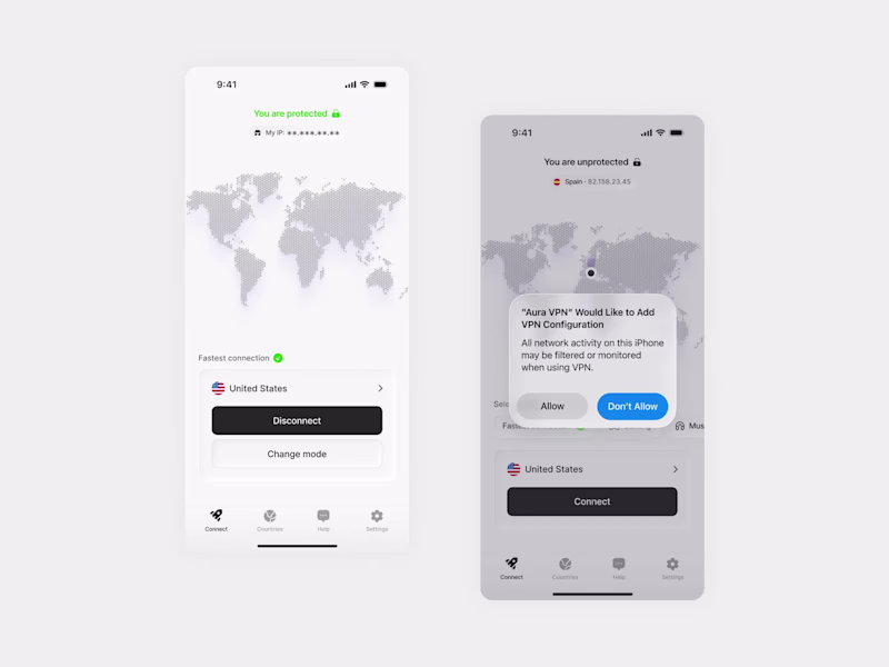 Cover image for This is what a VPN experience should look like: -Zero dirty ...