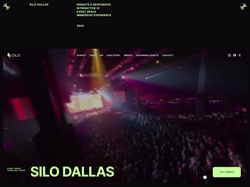 Cover image for SILO Dallas | Website Design for a Nightlife and Music Venue